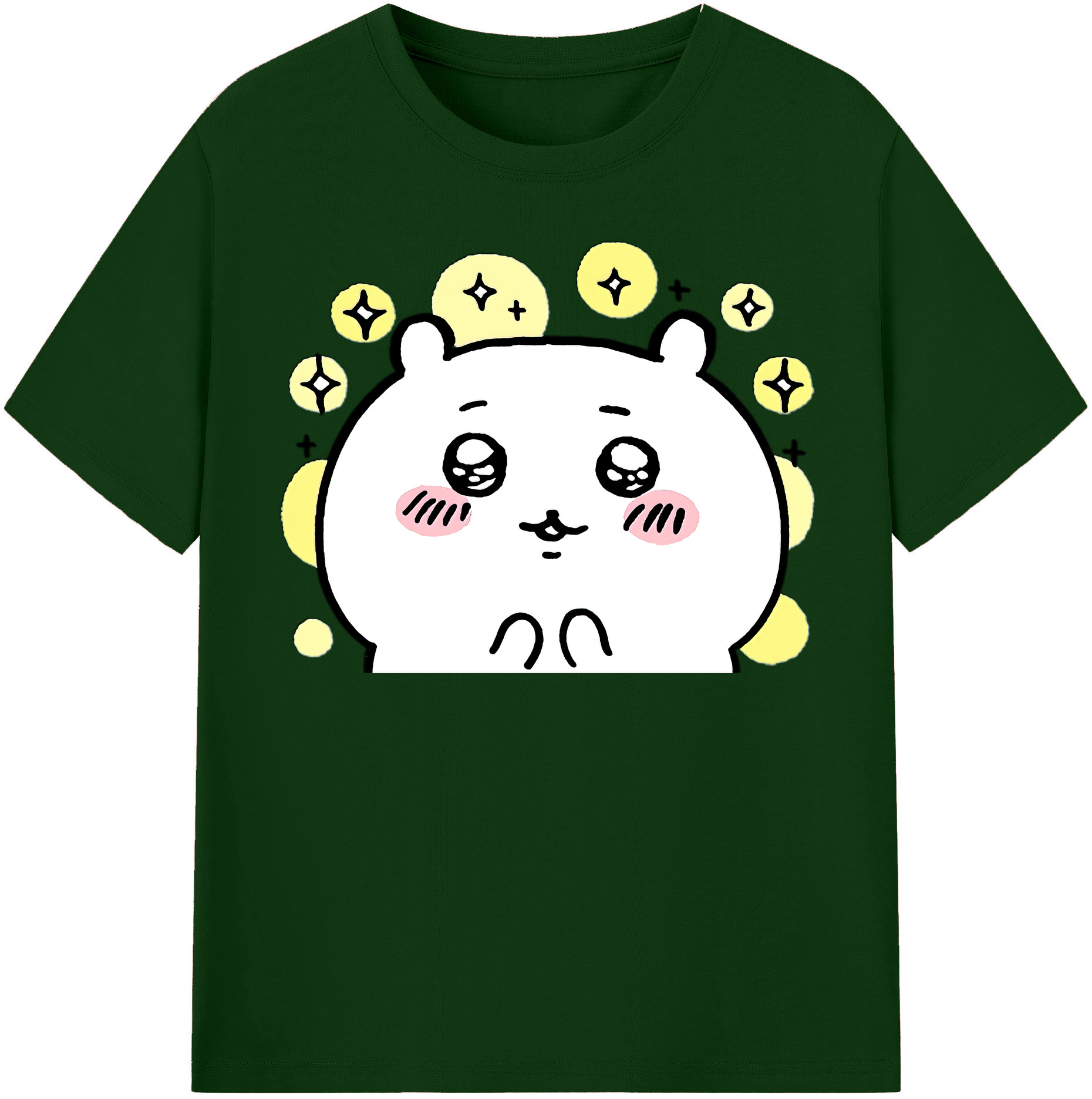 （画像用） ちいかわ ちいかわ Chii-kawa chiikawa 綿100％半袖Tシャツ（フロントプリント）